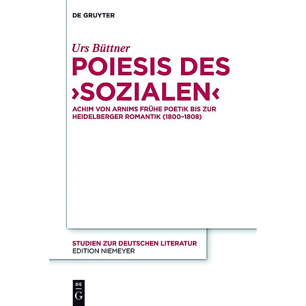 Poiesis des 'Sozialen', Urs Büttner