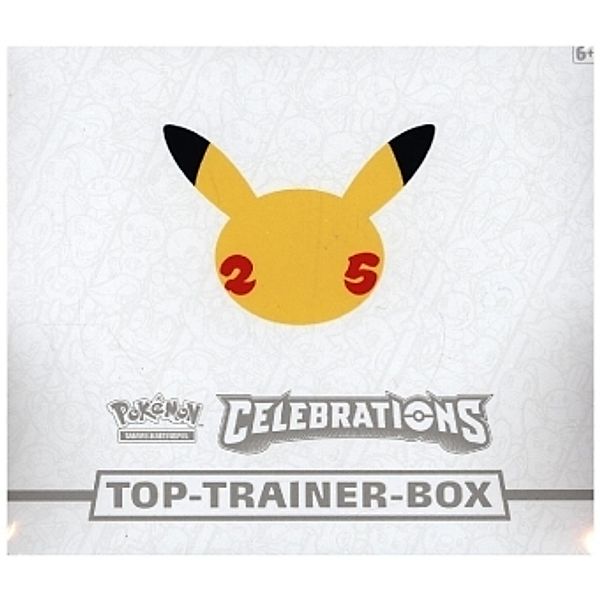 Pokémon 25th Anniversary Celebrations Top-Trainer-Box (deutsch) (Sammelkartenspiel)