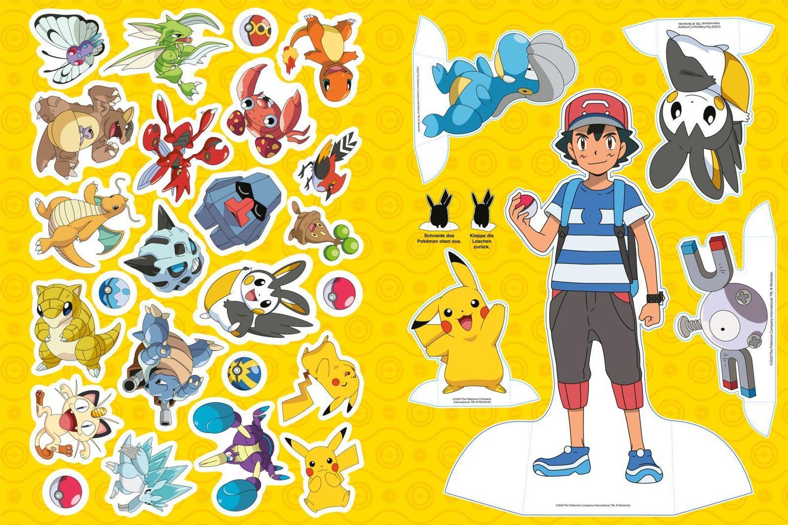 Pokémon Activity-Buch: Stickerspaß mit Pikachu und seinen Freunden