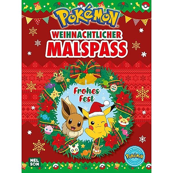 Pokémon Activity-Buch: Weihnachtlicher Malspass