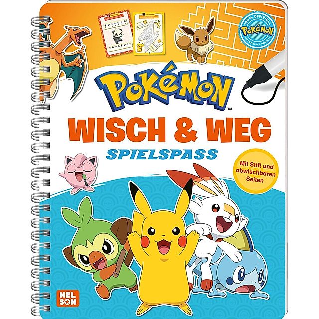 Pokémon Activity-Buch: Wisch & Weg - Spielspaß Buch jetzt online
