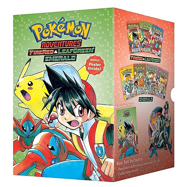 Pokémon Adventures FireRed & LeafGreen / Emerald Box Set, Hidenori Kusaka