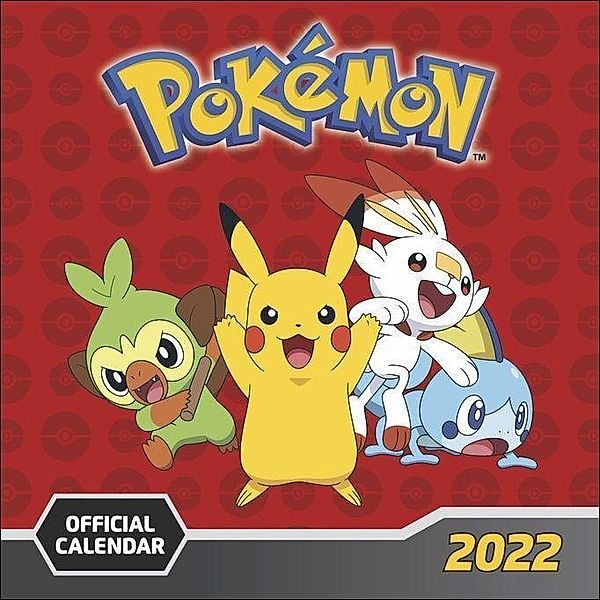 Pokémon Broschurkalender 2022