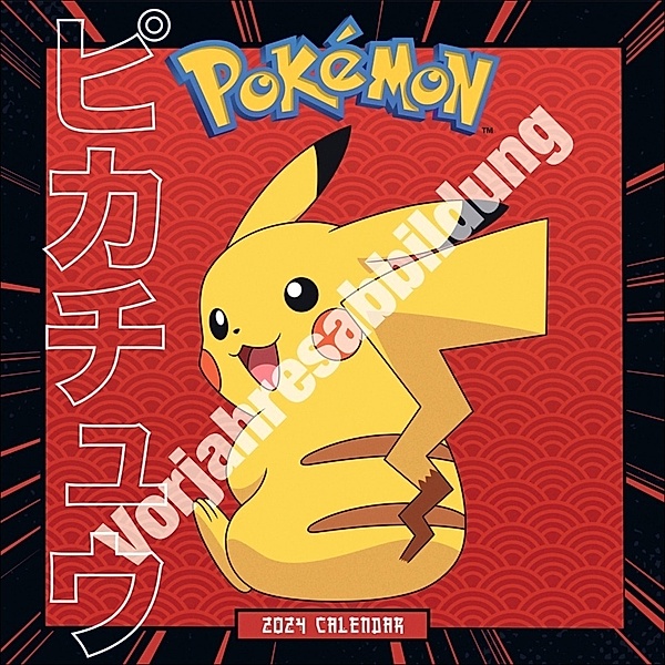 Pokémon Broschurkalender 2025
