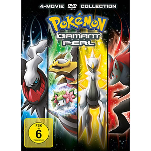 Pokémon: Diamant und Perl - 4-Movie Collection, Rica Matsumoto, Ikue Otani, Yuji Ueda