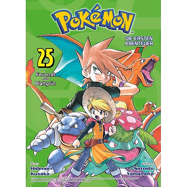 Pokémon - Die ersten Abenteuer: 25 Pokémon - Die ersten Abenteuer: Feuerrot und Blattgrün, Band 25, Hidenori Kusaka