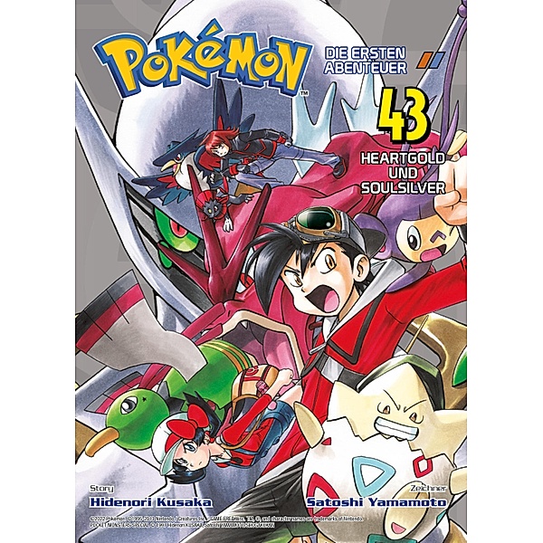 Pokémon - Die ersten Abenteuer, Band 43 - Heartgold und Soulsilver / Pokémon - Die ersten Abenteuer Bd.43, Hidenori Kusaka