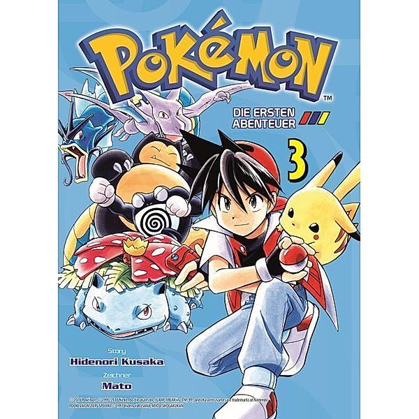 Pokémon - Die ersten Abenteuer Bd.3, Hidenori Kusaka, Mato