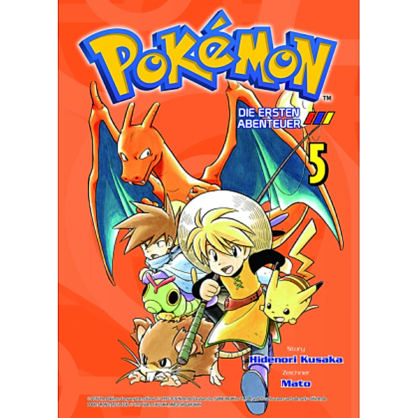 Pokémon - Die ersten Abenteuer Bd.5, Hidenori Kusaka, Mato