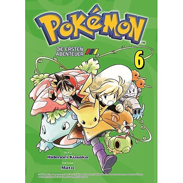 Pokémon: Die ersten Abenteuer / Pokémon - Die ersten Abenteuer Bd.6, Hidenori Kusaka, Mato