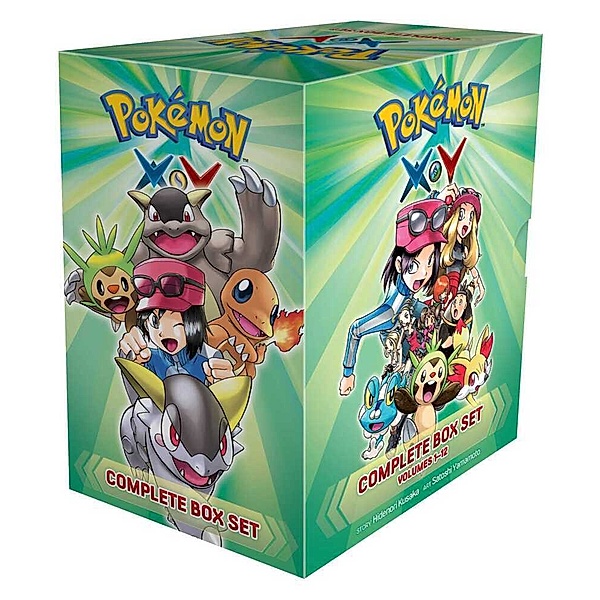 Pokémon Manga Box Sets / Pokémon X-Y Complete Box Set, Hidenori Kusaka