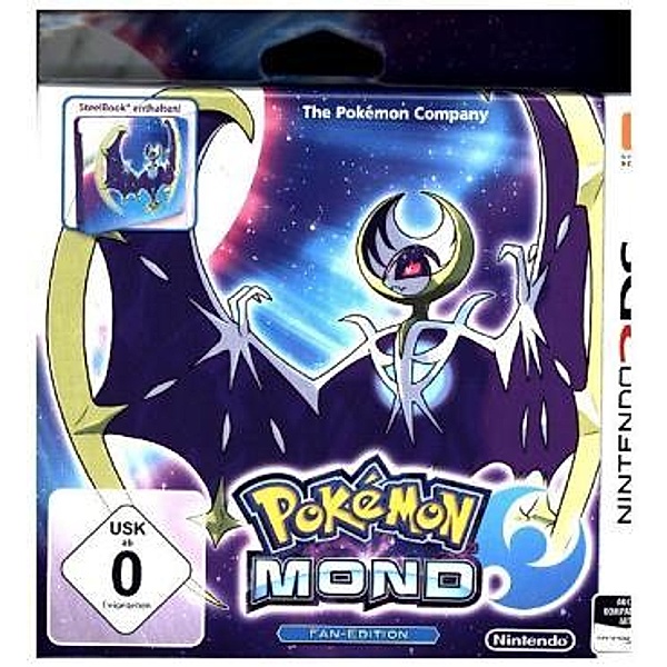 Pokemon Mond + Steelbook
