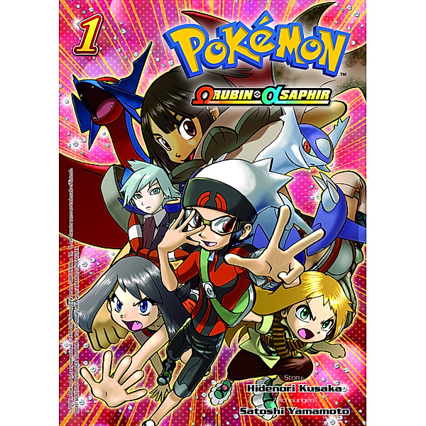 Pokémon Omega Rubin und Alpha Saphir 01.Bd.1, Hidenori Kusaka, Satoshi Yamamoto
