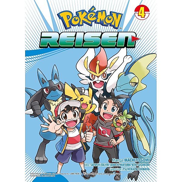 Pokémon - Reisen, Band 4 / Pokémon - Reisen Bd.4, Machito Gomi