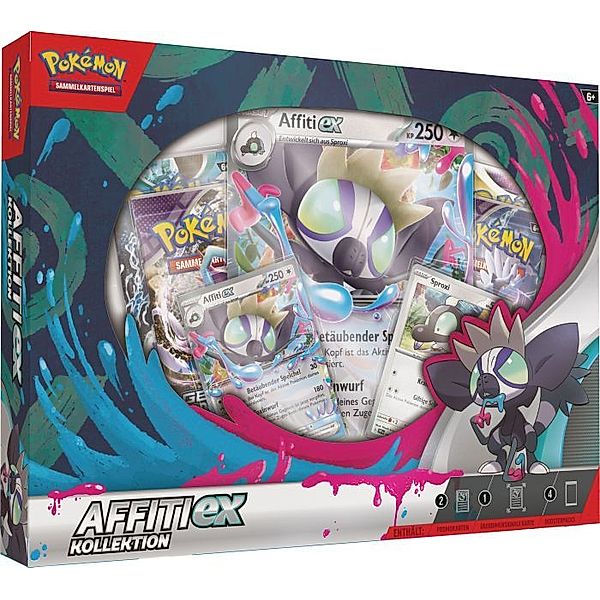 Amigo Verlag, Pokémon Company International Pokémon (Sammelkartenspiel), PKM Affiti-EX Kollektion