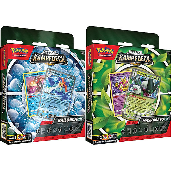 Amigo Verlag, Pokémon Company International Pokémon (Sammelkartenspiel), PKM Deluxe Battle Deck DE