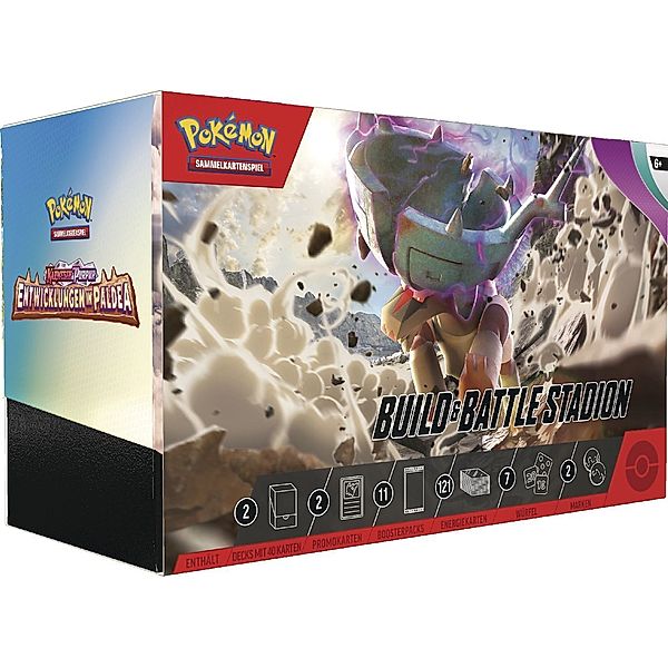 Amigo Verlag, Pokémon Company International Pokémon (Sammelkartenspiel), PKM KP02 Build & Battle Stadium MBE3