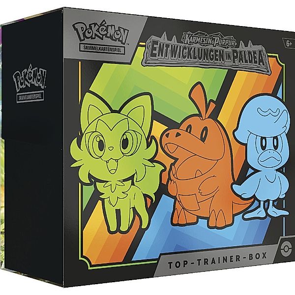 Amigo Verlag, Pokémon Company International Pokémon (Sammelkartenspiel), PKM KP02 Top-Trainer Box DE MBE4