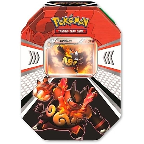 Pokemon (Sammelkartenspiel) Tin Deck Box Serie 25 Flambirex