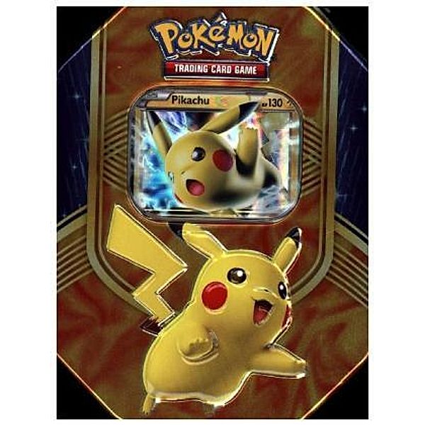 Pokemon (Sammelkartenspiel) Tin Deck Box Serie 63 Pikachu