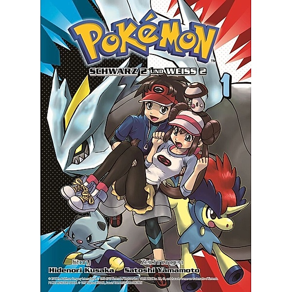 Pokémon Schwarz 2 und Weiss 2 01.Bd.1, Hidenori Kusaka, Satoshi Yamamoto
