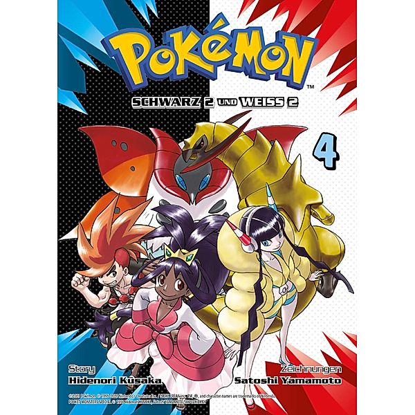 Pokémon: Schwarz 2 und Weiss 2, Band 4 / Pokémon: Schwarz und Weiss 2 Bd.4, Hidenori Kusaka