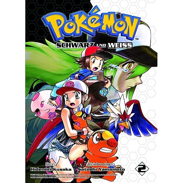 Pokémon - Schwarz und Weiss Bd.2, Hidenori Kusaka, Satoshi Yamamoto
