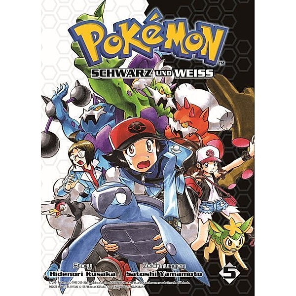 Pokémon - Schwarz und Weiss Bd.5, Hidenori Kusaka, Satoshi Yamamoto
