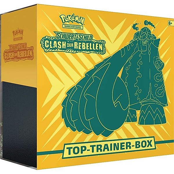 Pokémon Schwert & Schild 02 Clash der Rebellen Top-Trainer Box