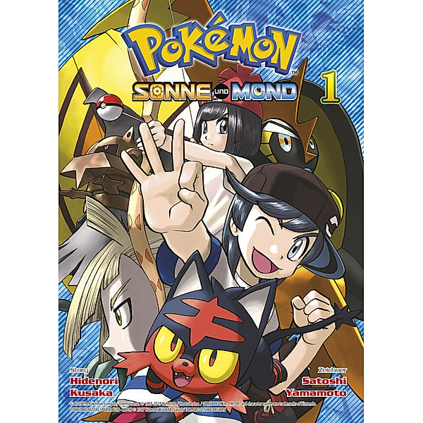 Pokémon - Sonne und Mond Bd.1, Hidenori Kusaka, Satoshi Yamamoto