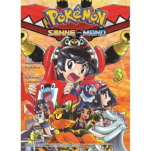 Pokémon - Sonne und Mond Bd.3, Hidenori Kusaka, Satoshi Yamamoto