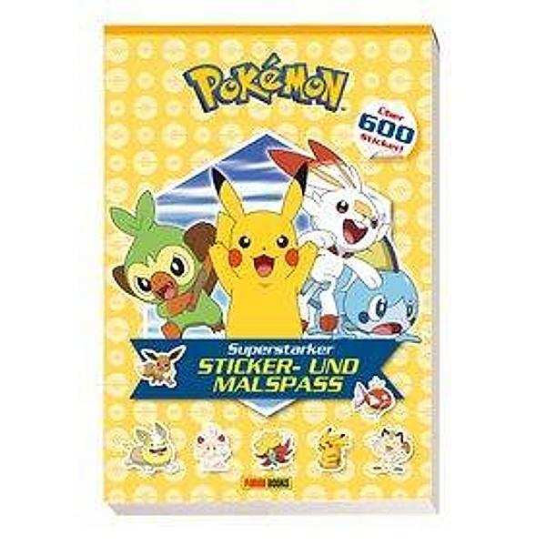 Pokémon: Superstarker Sticker- und Malspaß, Panini