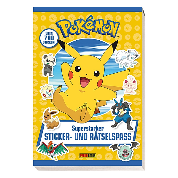 Pokémon: Superstarker Sticker- und Rätselspass, Panini