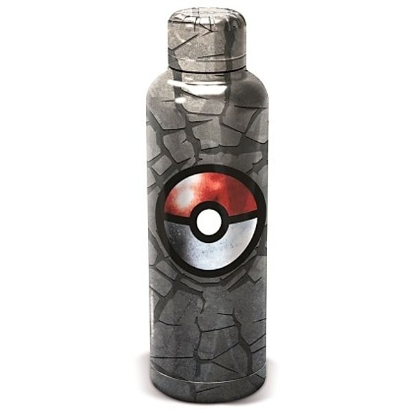 Pokémon Trinkflasche Edelstahl, doppelwandig, ca. 515 ml