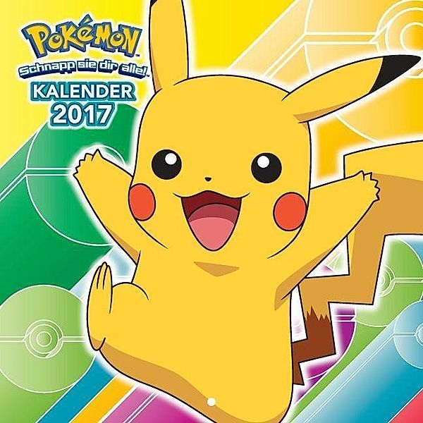 Pokémon Wandkalender 2017