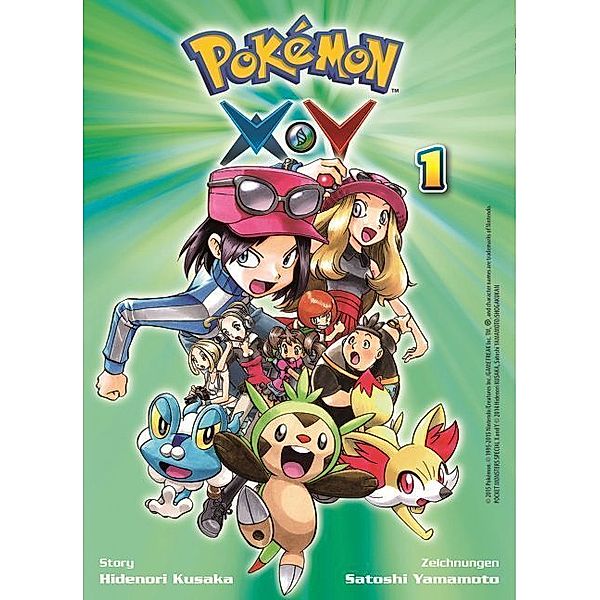 Pokémon X und Y Bd.1, Hidenori Kusaka, Satoshi Yamamoto