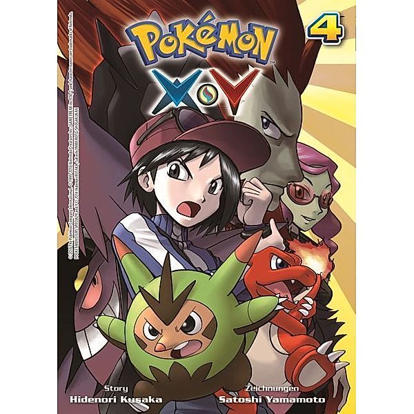 Pokémon X und Y Bd.4, Hidenori Kusaka, Satoshi Yamamoto