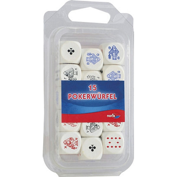 Pokerwürfel Holz 16mm (Spiel-Zubehör)