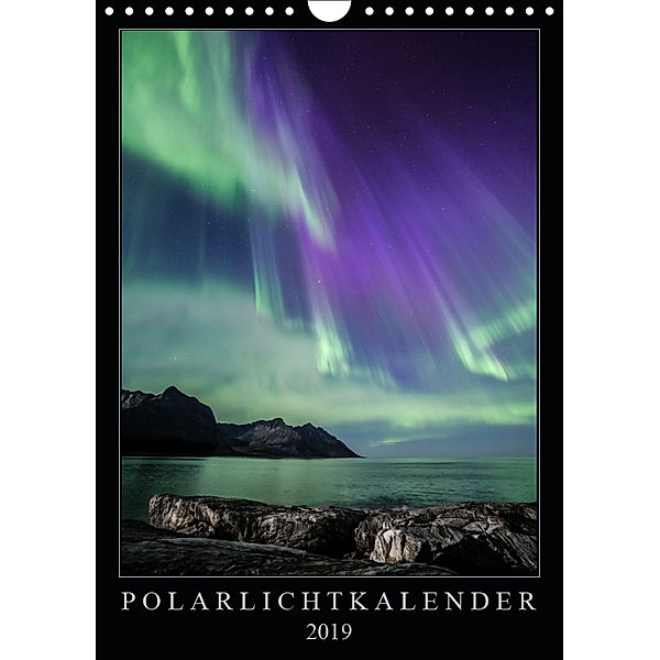 Polarlichtkalender (Wandkalender 2019 DIN A4 hoch), Sebastian Worm