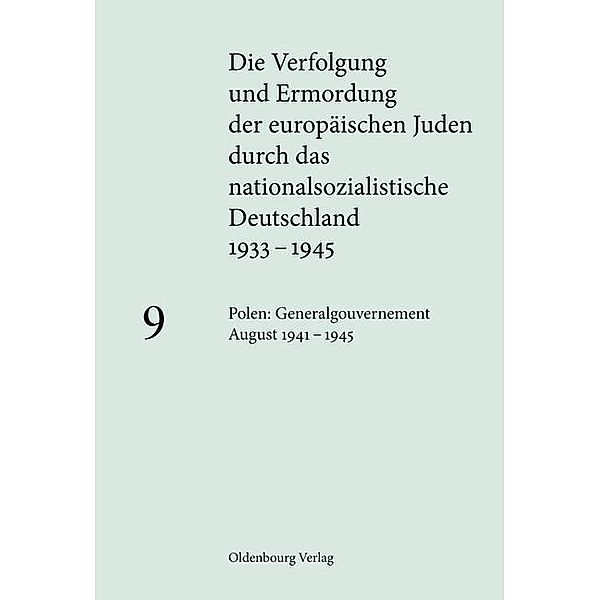 Polen: Generalgouvernement August 1941 - 1945 / Jahrbuch des Dokumentationsarchivs des österreichischen Widerstandes