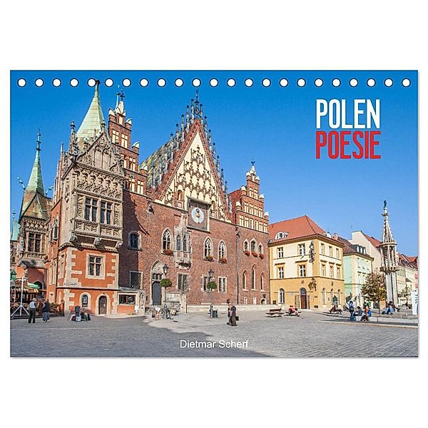 Polen Poesie (Tischkalender 2024 DIN A5 quer), CALVENDO Monatskalender, Dietmar Scherf