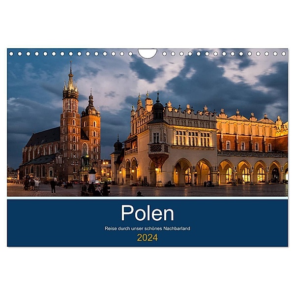 Polen - Reise durch unser schönes Nachbarland (Wandkalender 2024 DIN A4 quer), CALVENDO Monatskalender, Oliver Nowak