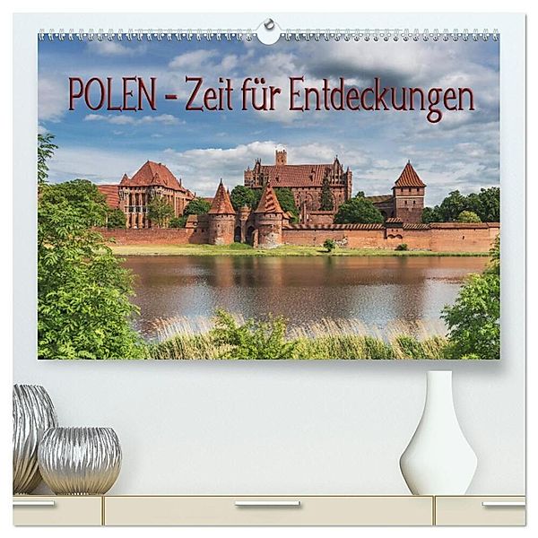Polen - Zeit für Entdeckungen (hochwertiger Premium Wandkalender 2025 DIN A2 quer), Kunstdruck in Hochglanz, Calvendo, Gunter Kirsch
