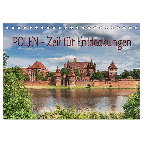 Polen - Zeit für Entdeckungen (Tischkalender 2024 DIN A5 quer), CALVENDO Monatskalender, Gunter Kirsch