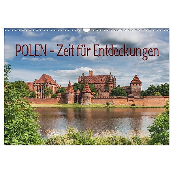 Polen - Zeit für Entdeckungen (Wandkalender 2024 DIN A3 quer), CALVENDO Monatskalender, Gunter Kirsch