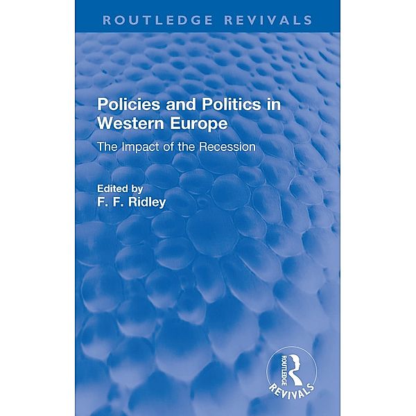 Policies and Politics in Western Europe