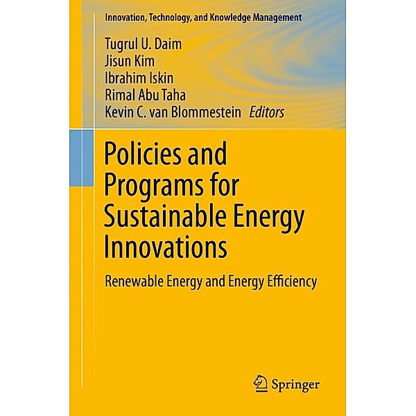 Policies and Programs for Sustainable Energy Innovations / Innovation, Technology, and Knowledge Management