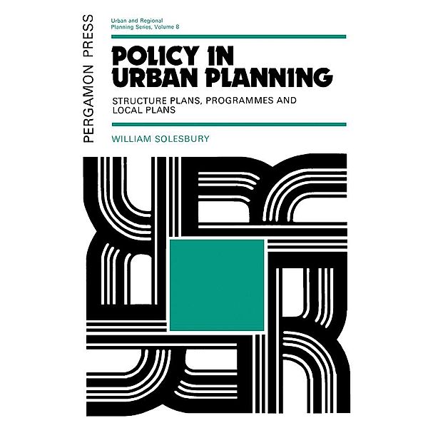 Policy in Urban Planning, William Solesbury