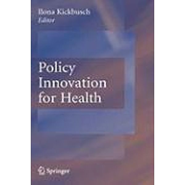 Policy Innovation for Health