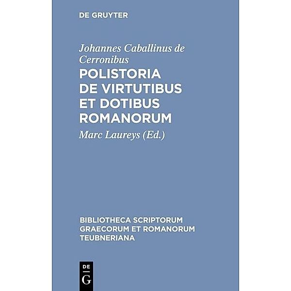 Polistoria de virtutibus et dotibus Romanorum, Johannes Caballinus de Cerronibus